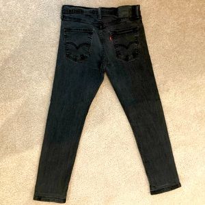 Levi’s 508 Black Jeans 31 x 28 EUC